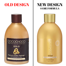 Load image into Gallery viewer, COCOCHOCO Gold Brazilian Keratin Treatment 250 ml + Clarifying Shampoo 50 ml