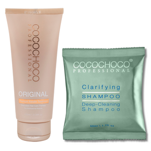 COCOCHOCO Original Brazilian Keratin Treatment 100 ml + Clarifying Shampoo 50 ml
