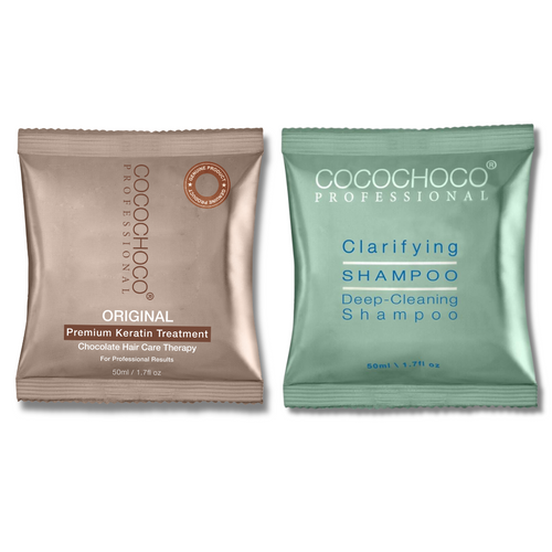 Cocochoco Original Brazilian Keratin Treatment 50 ml + Clarifying Shampoo 50 ml