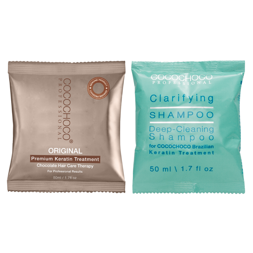 Cocochoco Original Brazilian Keratin Treatment 50 ml + Clarifying Shampoo 50 ml