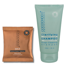 Load image into Gallery viewer, COCOCHOCO Gold Brazilian Keratin Treatment 50 ml + Clarifying Shampoo 150 ml