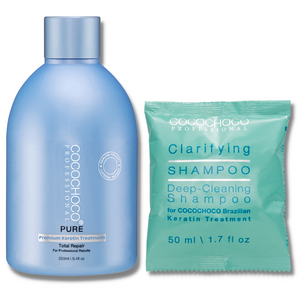 COCOCHOCO Pure Brazilian Keratin Treatment 250 ml + Clarifying Shampoo 50 ml