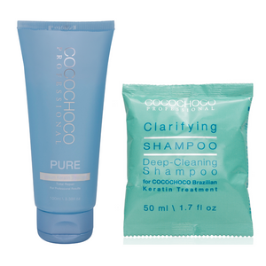 COCOCHOCO Pure Brazilian Keratin Treatment 100 ml + Clarifying Shampoo 50 ml