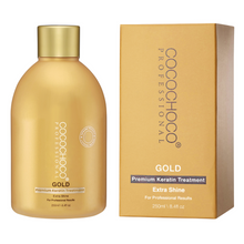 Load image into Gallery viewer, COCOCHOCO Gold Brazilian Keratin Hair Treatment 250ml + Clarifying Shampoo 150ml + After Care Kit 300ml